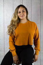 Load image into Gallery viewer, Simply Comfy Cropped Thermal - Cinnamon
