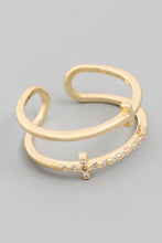 Load image into Gallery viewer, Faith Cross Ring
